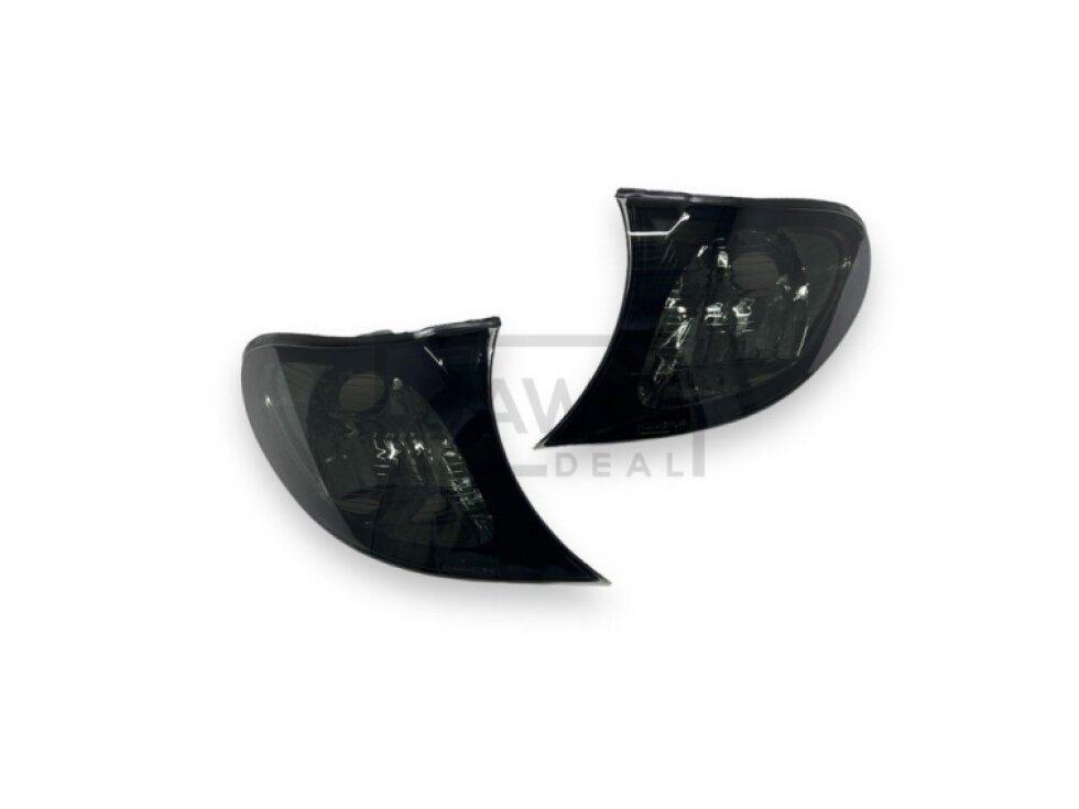 Přední blinkry pro BMW E46 01-05 sedan/touring, zatmavené
