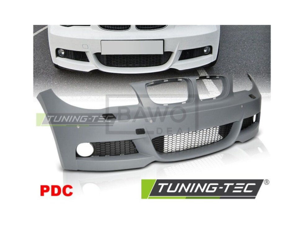 Přední nárazník BMW E81/E82/E87/E88 LCI 07-13 M-tech style PDC