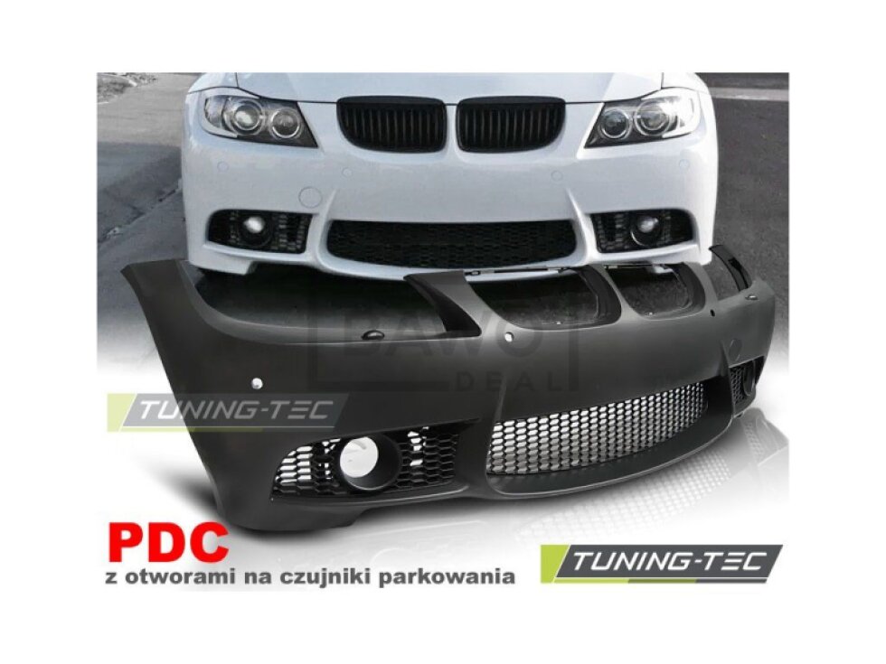 Přední nárazník BMW E90/E91 04- M3 style PDC