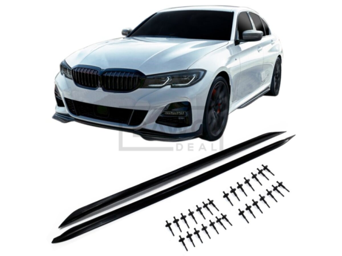 Prahové lišty BMW G20 G21 černé lesklé