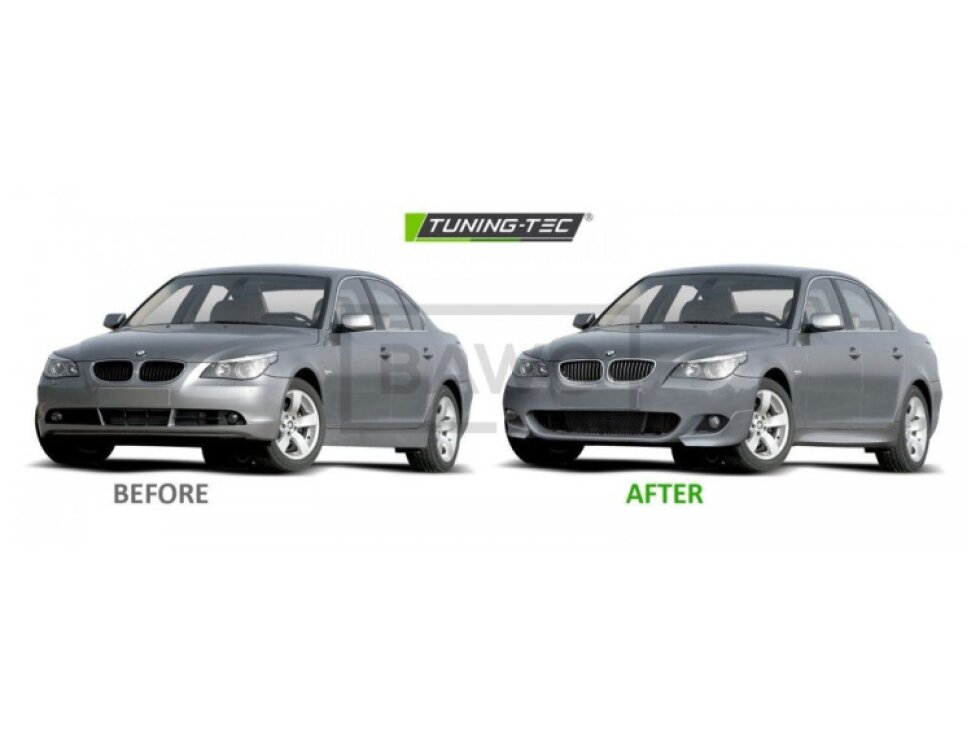 Přední nárazník BMW E60/E61 03-07 M-paket look bez PDC