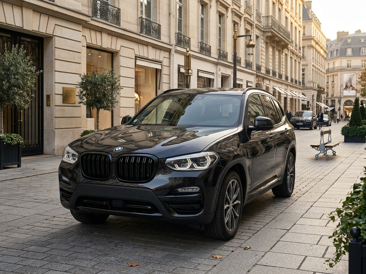 Ledvinky Dual line pro BMW X3 G01 X4 G02 18-21, přední maska, černé lesklé mřížky