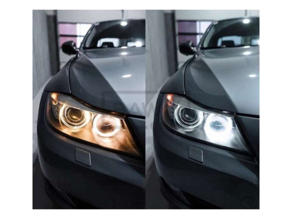 Angel eyes LED markery BMW E90 E91 2x 6W