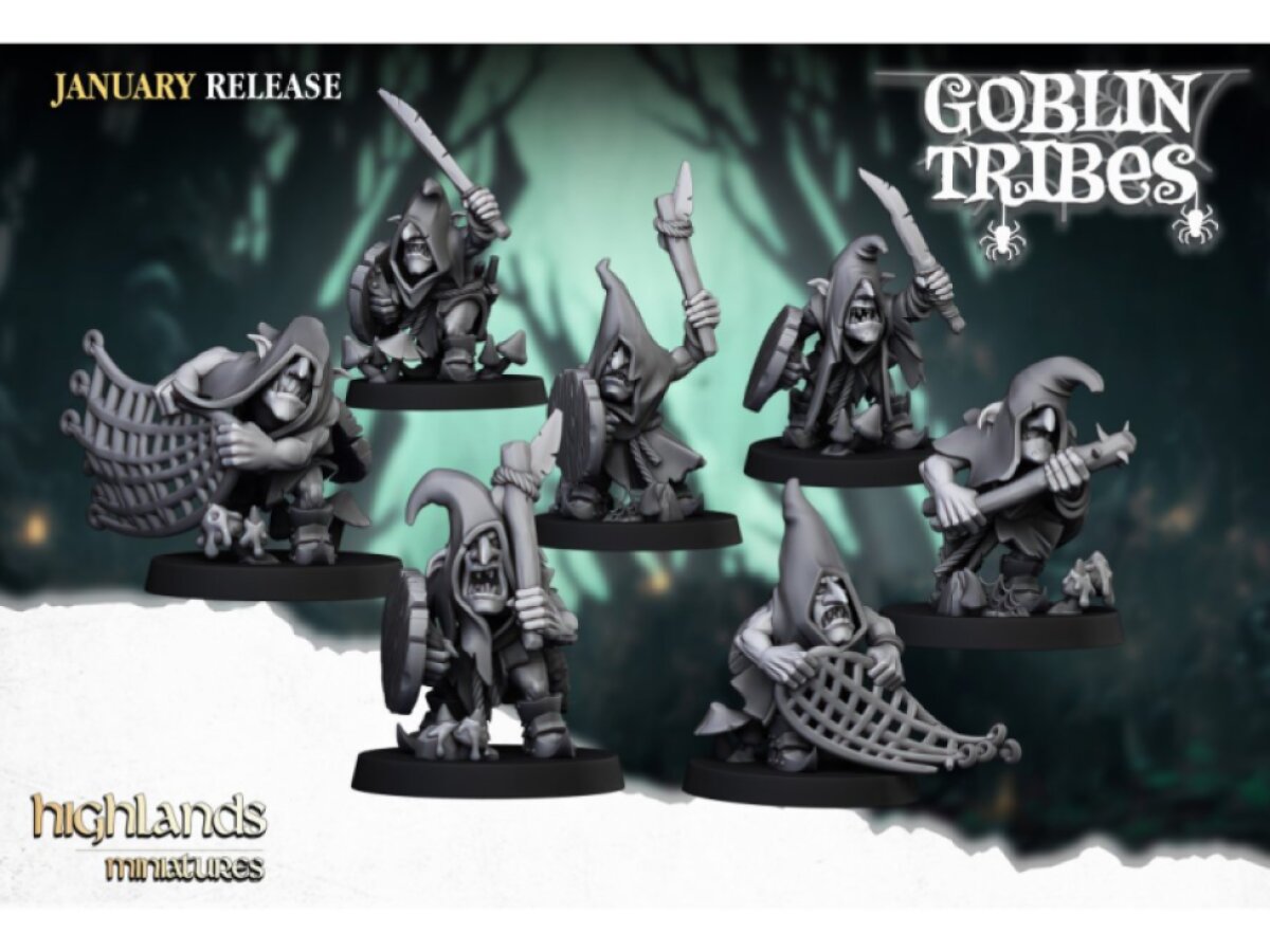 Swamp Goblins with Hand Weapons
