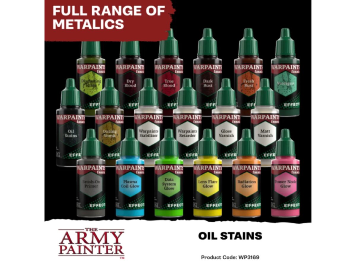 Army Painter: Fanatic Effects - Oil Stains