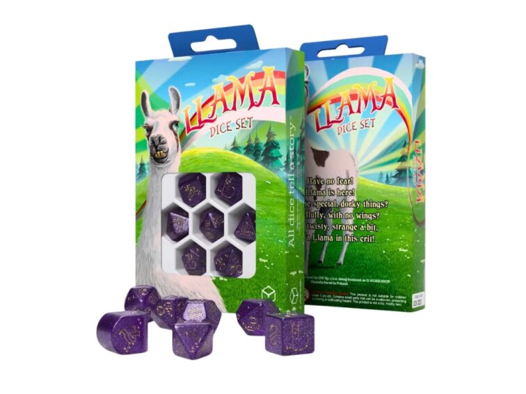 Sada kostek Llama - Zippy