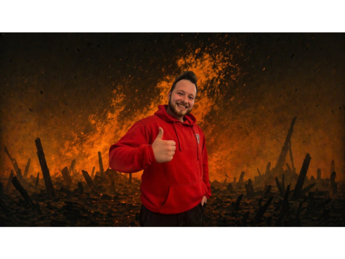 Mikina Cech Hačů (Rudá)