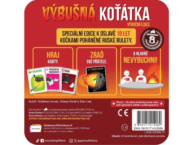 Výbušná koťátka: Výroční edice