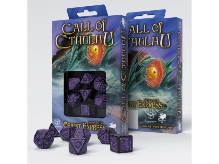Sada kostek Call of Cthulhu - Horror on the Orient Express