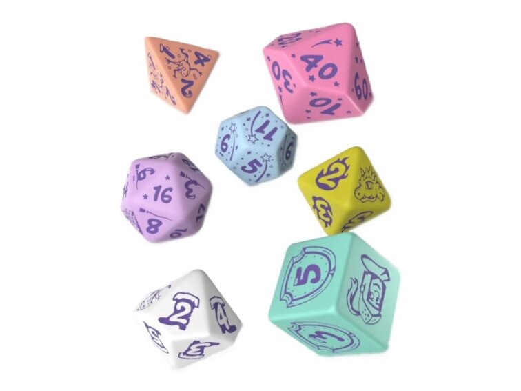 Sada kostek - My Very First Set - Fialová