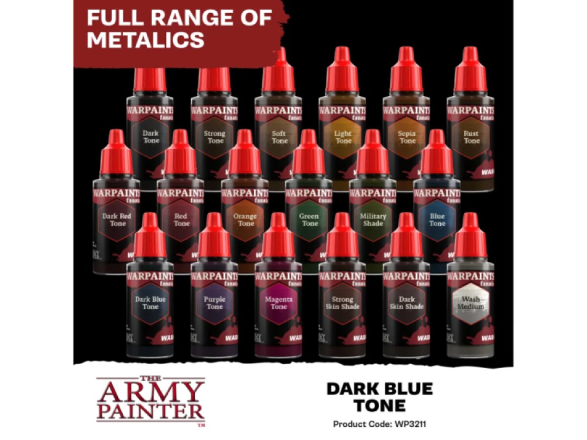 Army Painter: Fanatic Wash - Dark Blue Tone