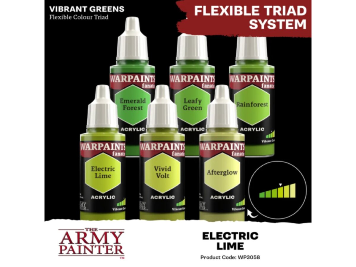 Army Painter: Warpaints Fanatic - Electric Lime