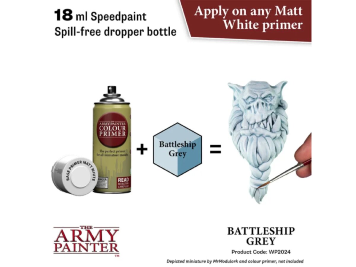 Army Painter: Speedpaint Battleship Grey 2.0