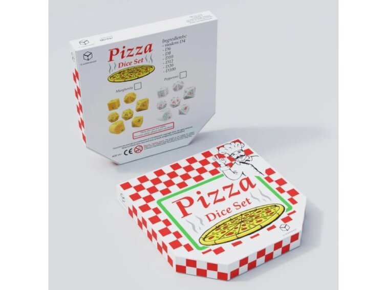 Sada kostek Pizza - Margherita