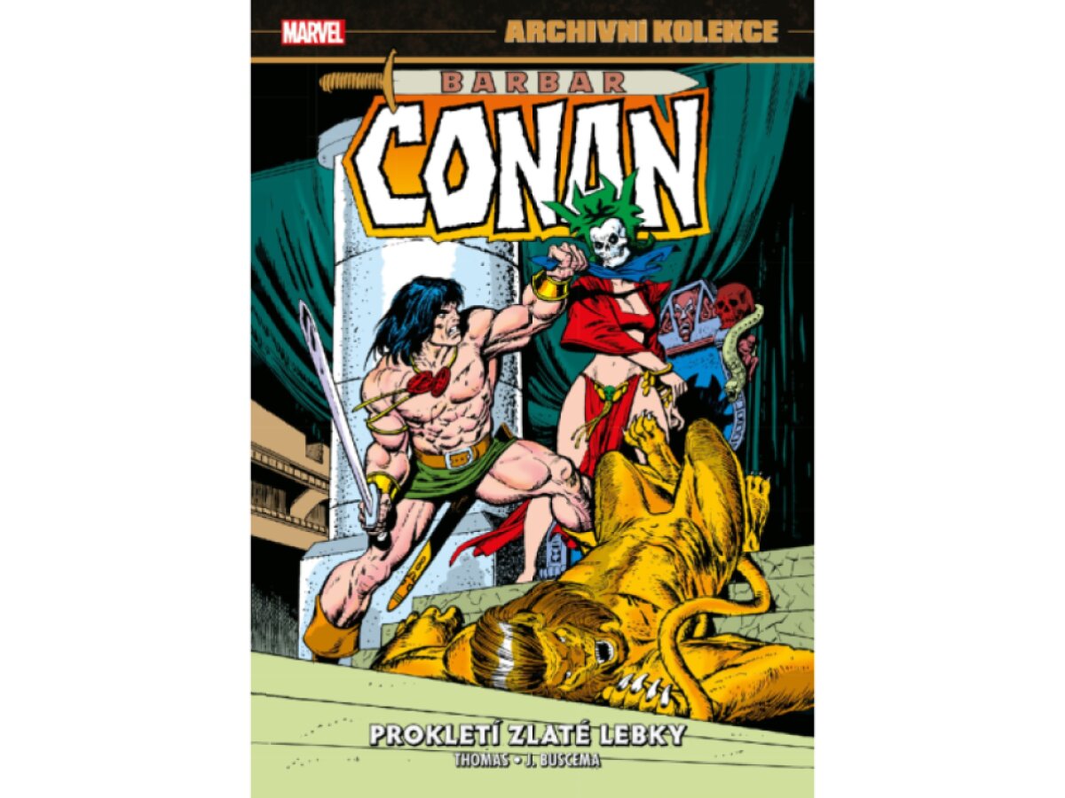 Archivní kolekce: Barbar Conan 3: Prokletí zlaté lebky