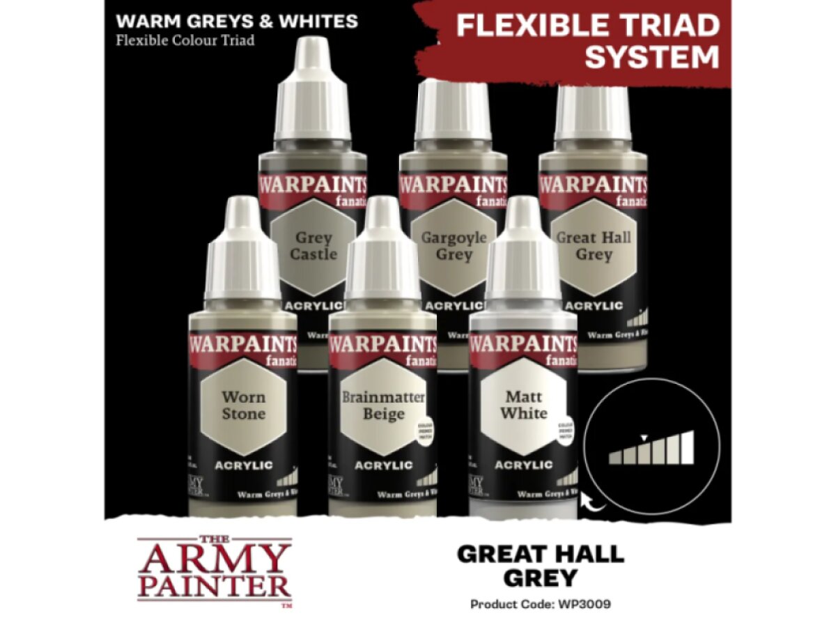 Army Painter: Warpaints Fanatic - Great Hall Grey