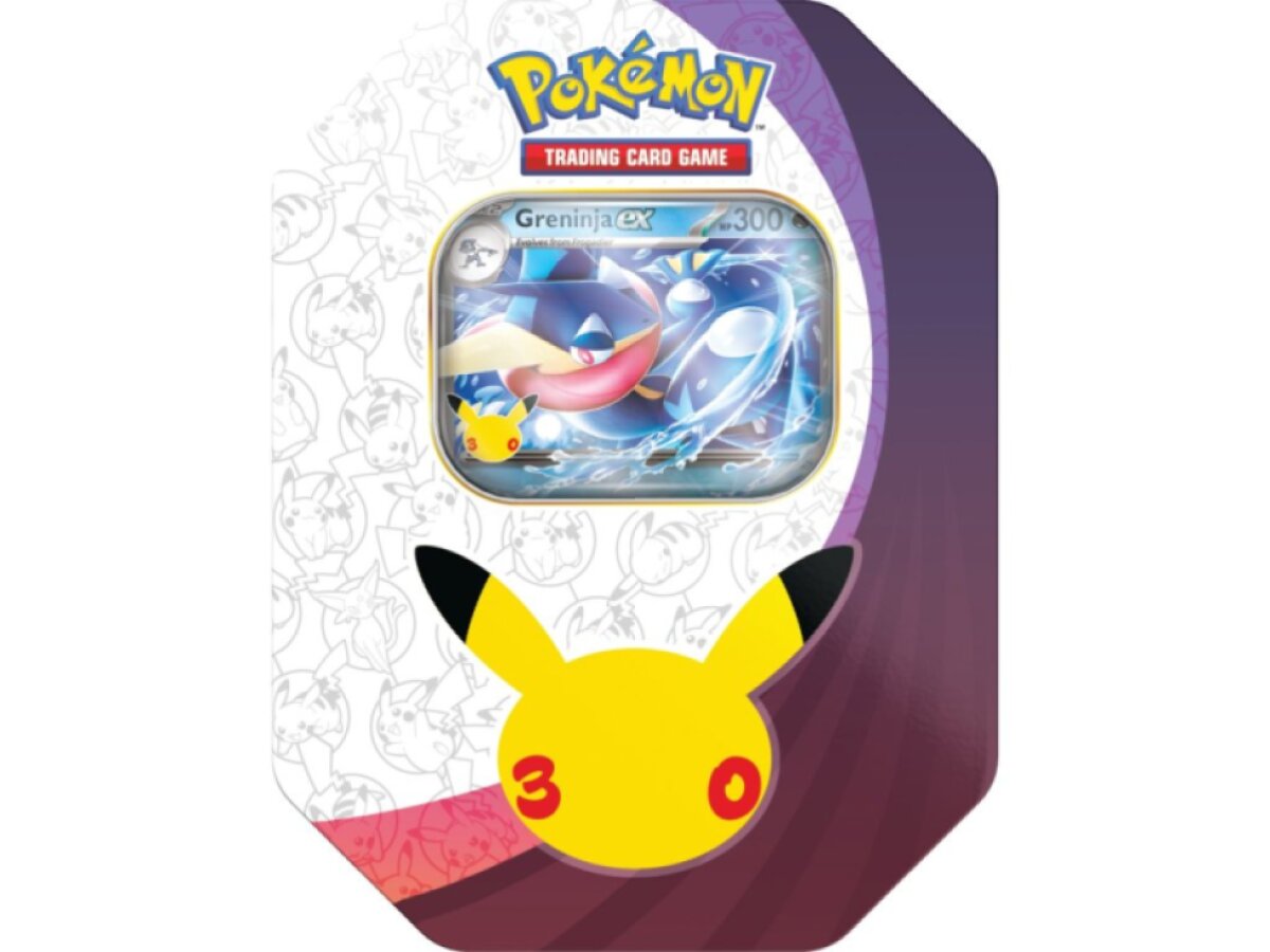 Pokémon TCG: 30th Celebration ex Tin