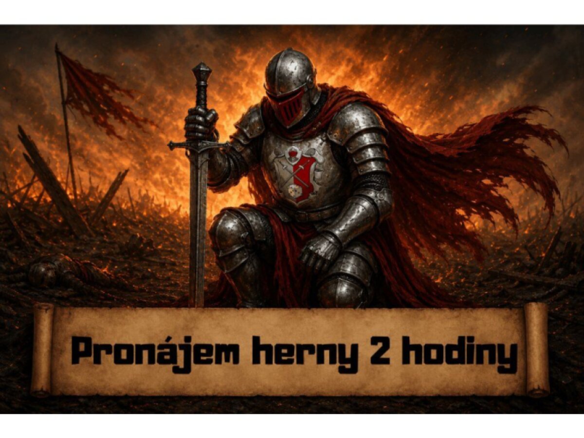 Rezervace DnD herna: 2 hodiny