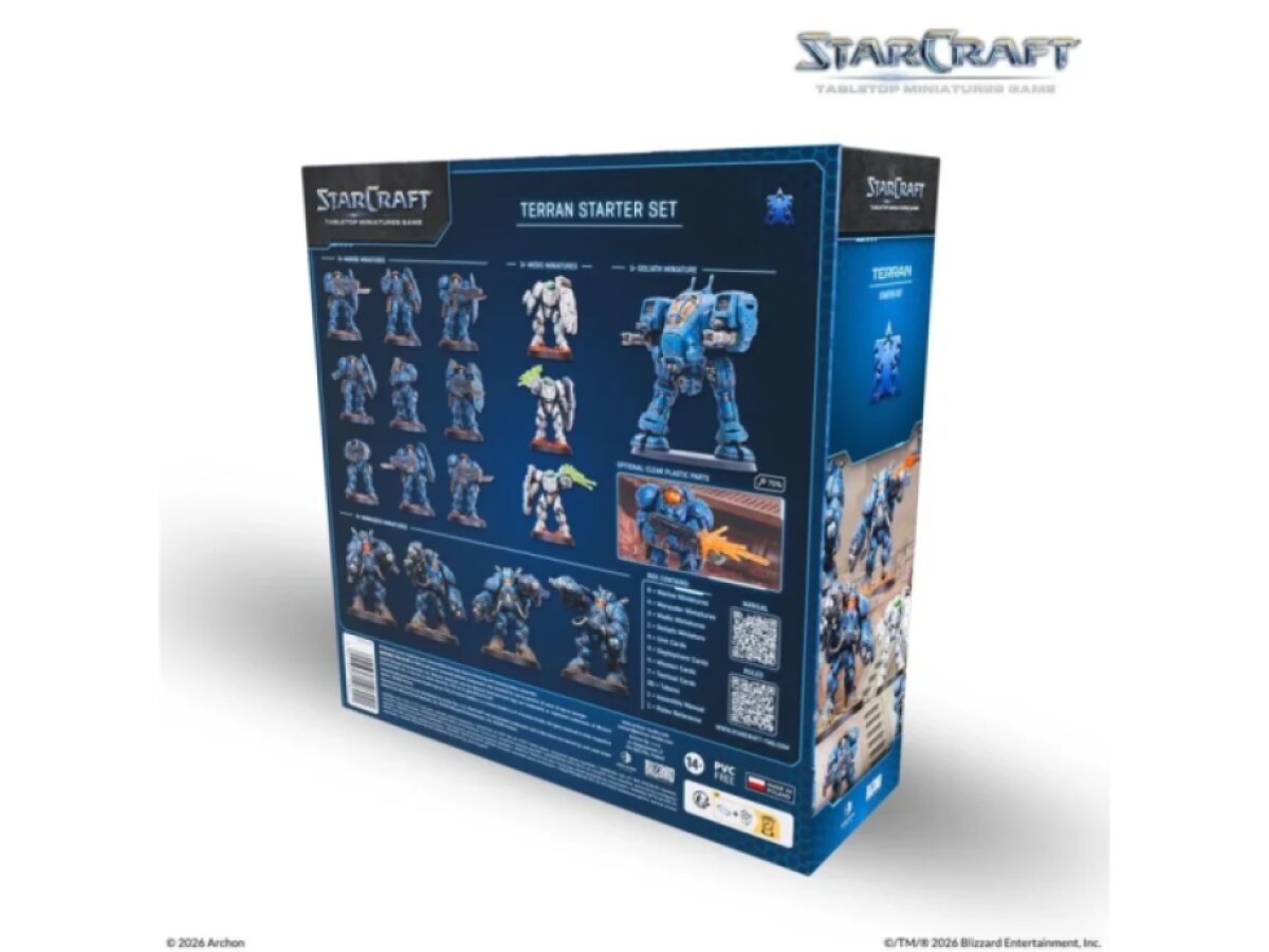 StarCraft: The Miniatures Game - Terran Starter Set