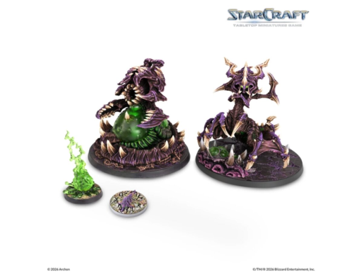 Starcraft TMG: Zagara Zerg - hero expansion set