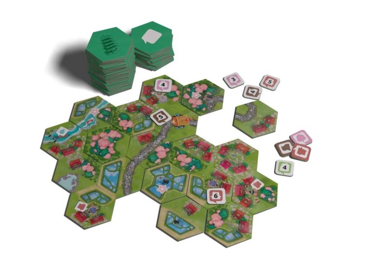 Dorfromantik: Sakura - česky