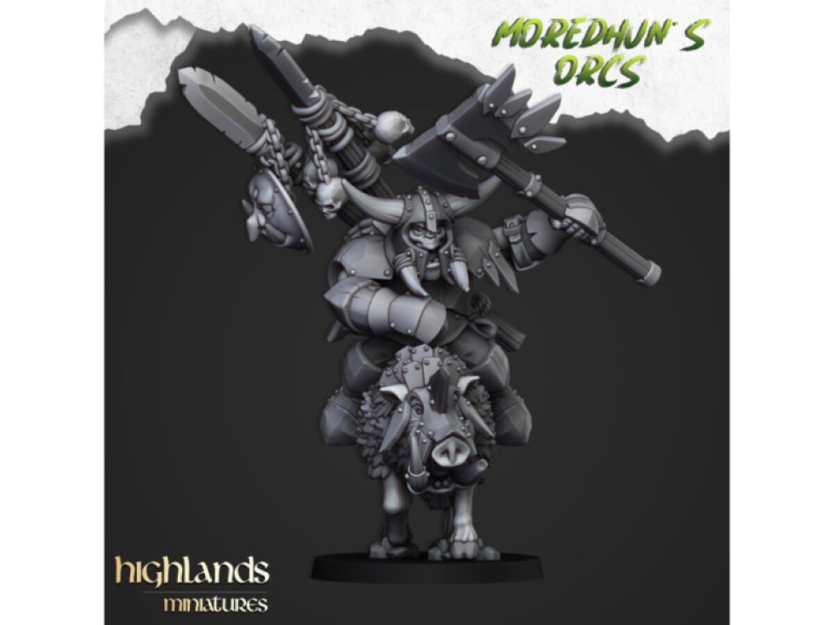 Mounted Orc Chief