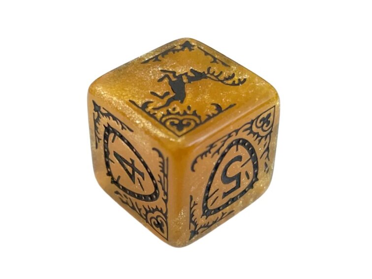 Sada šestistěnných kostek Game of Thrones - Baratheon (10 ks)
