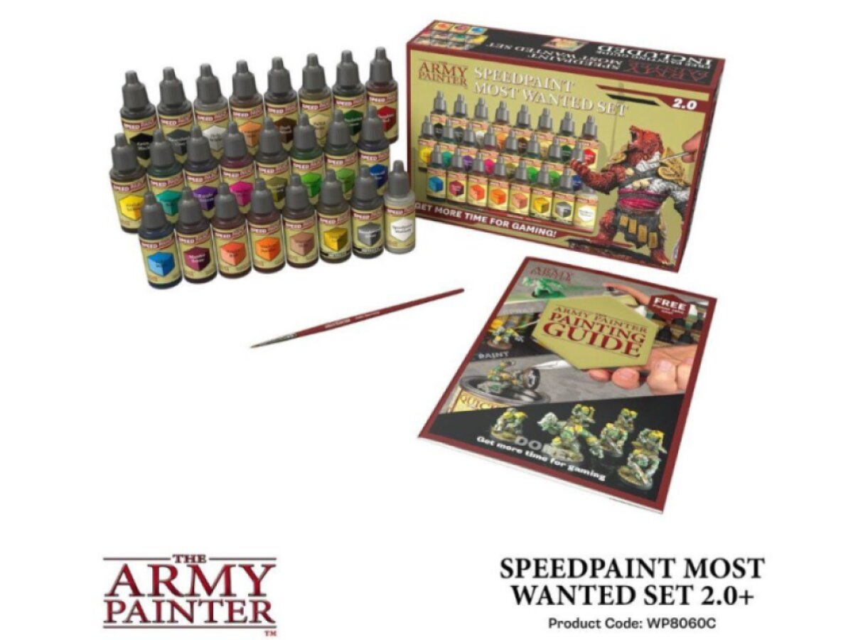 Army Painter: Speedpaint Most Wanted Set 2.0