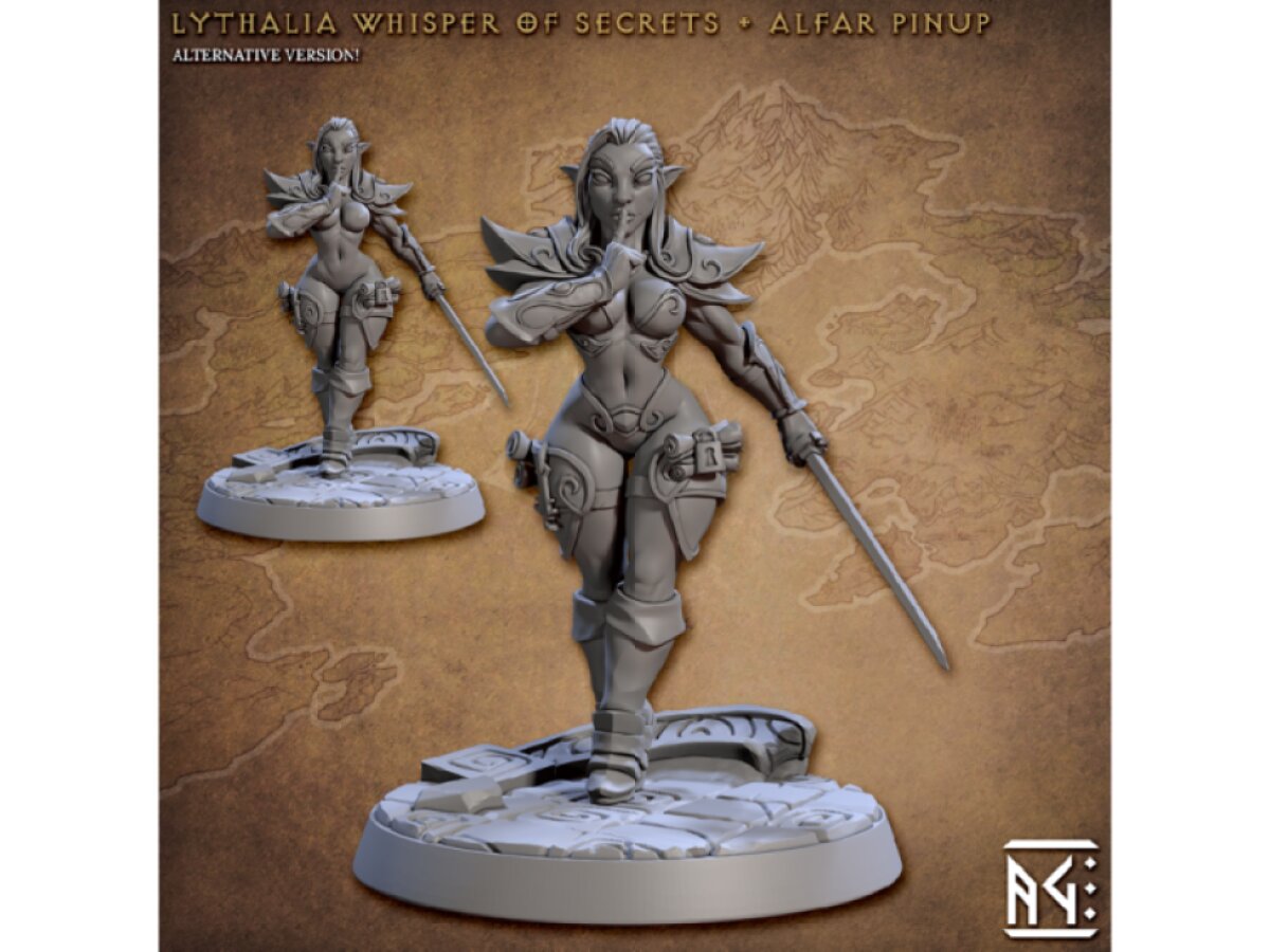 Lythalia (Noble Alfar pinup)