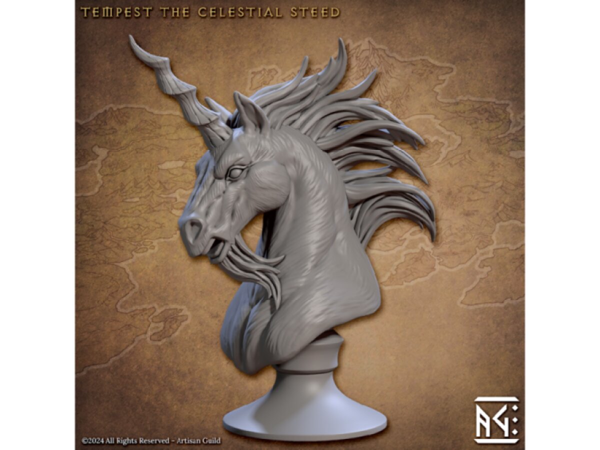 Tempest the Celestial Steed (bust)