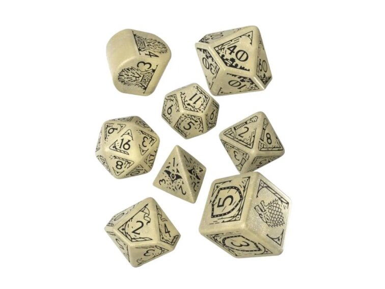 Sada kostek Game of Thrones - Stark