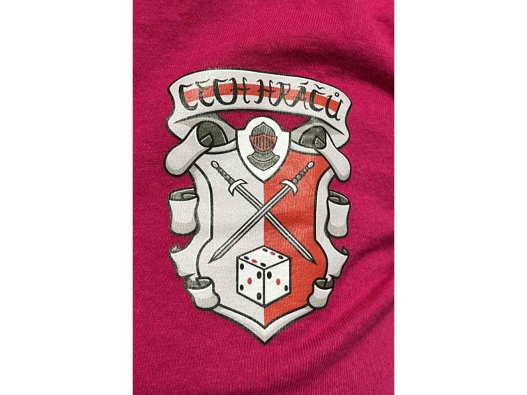 Dámské tričko - Cech Hráčů (růžové) Vel. S.