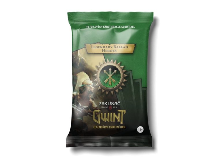 Karetní hra Gwint - Ballads Legendary Foil Cards - Scoia'Tael