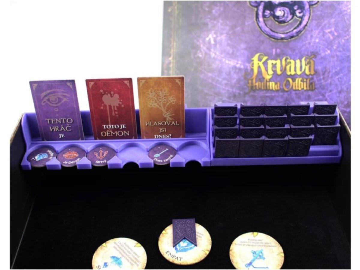 Krvavá hodina odbila - Držáky komponent