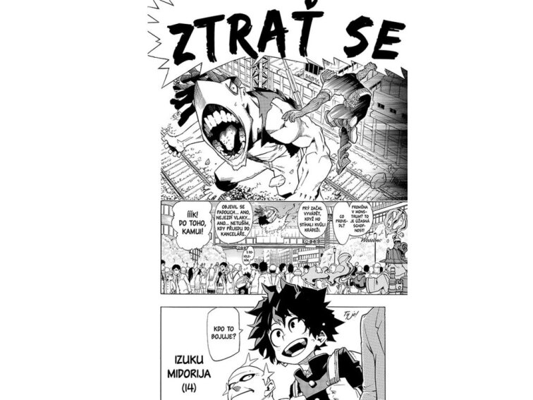 My Hero Academia - Moje hrdinská akademie 1: Izuku Midorija: Počátek