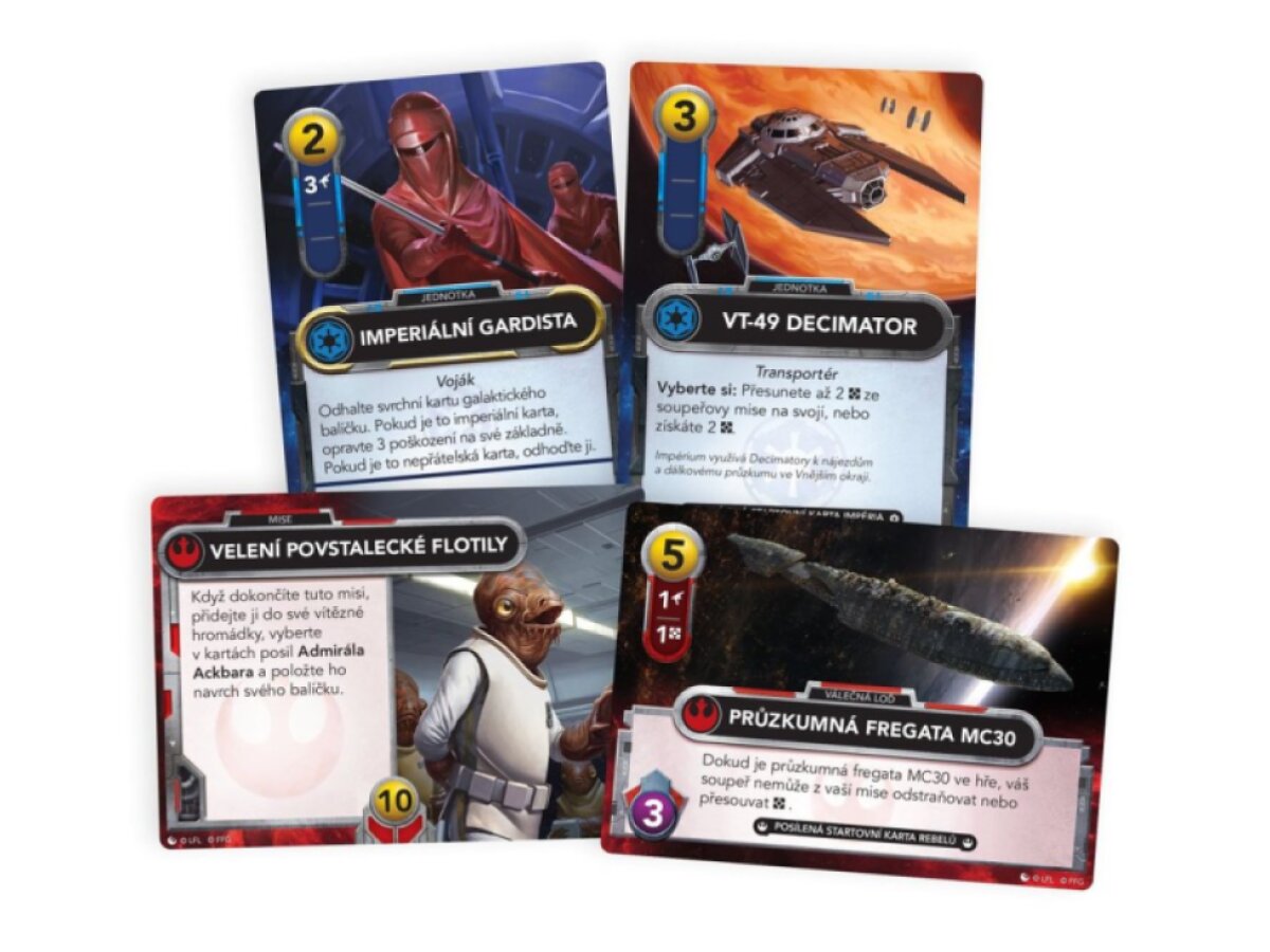 Star Wars: The Deckbuilding Game - Povstalci a Impérium - Posily