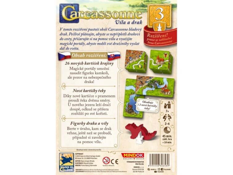Carcassonne: Víla a drak - Rozšíření 3