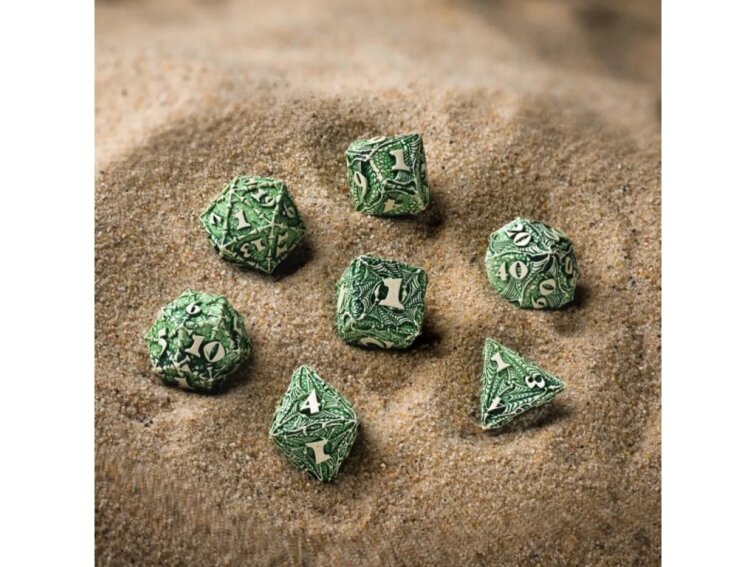 Sada kostek Dracopolis - Velšský Zelený