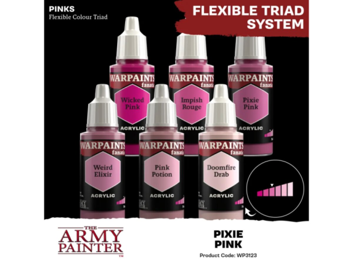 Army Painter: Warpaints Fanatic - Pixie Pink