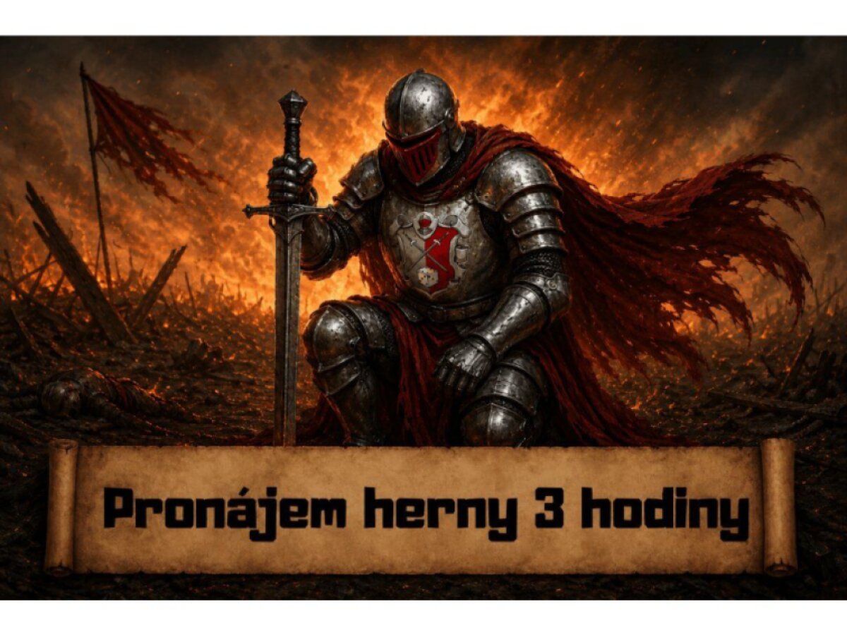 Rezervace DnD herna: 3 hodiny