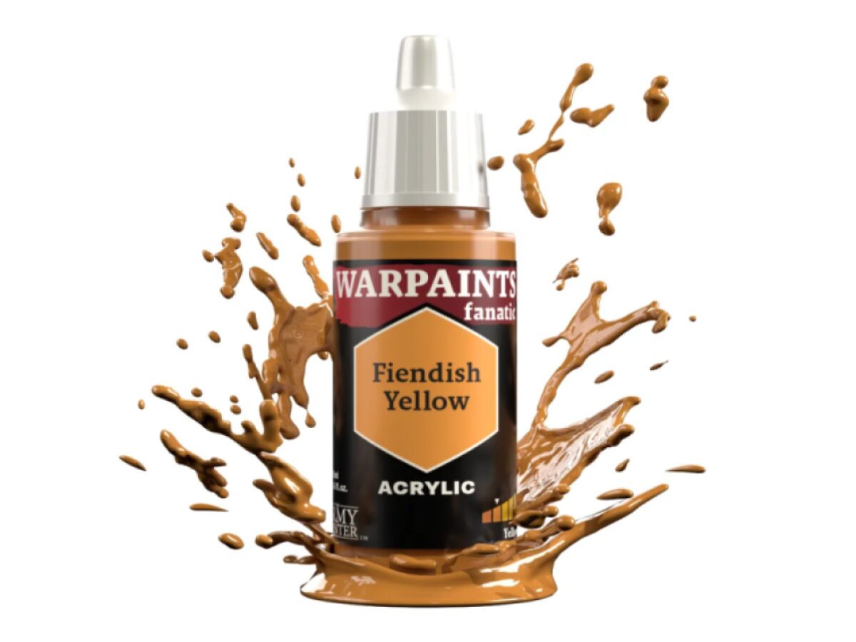 Army Painter: Warpaints Fanatic - Fiendish Yellow