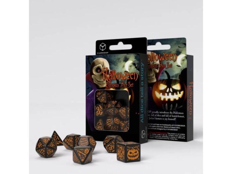 Sada kostek - Halloween Pumpkin