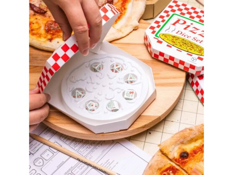 Sada kostek Pizza - Pepperoni