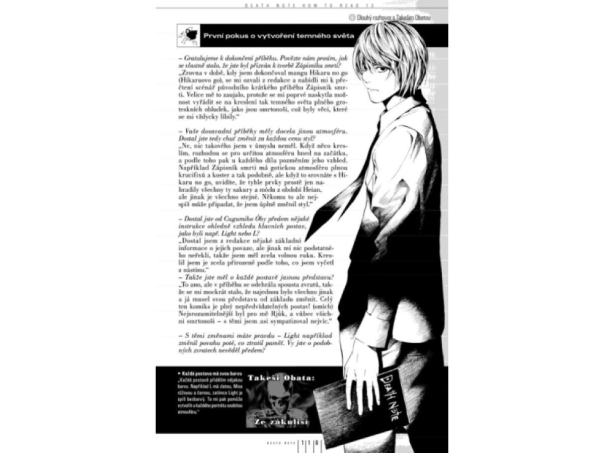 Death Note - Zápisník smrti 13 (How to read Death Note)