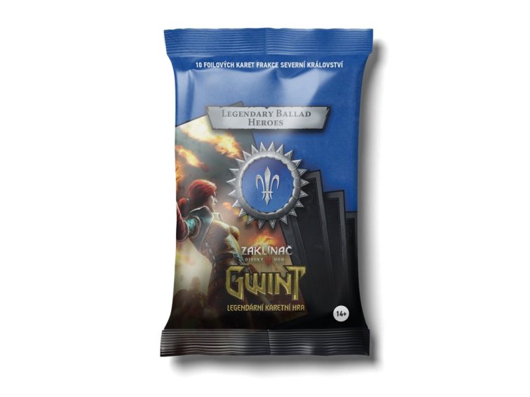 Karetní hra Gwint - Ballads Legendary Foil Cards - Severní království