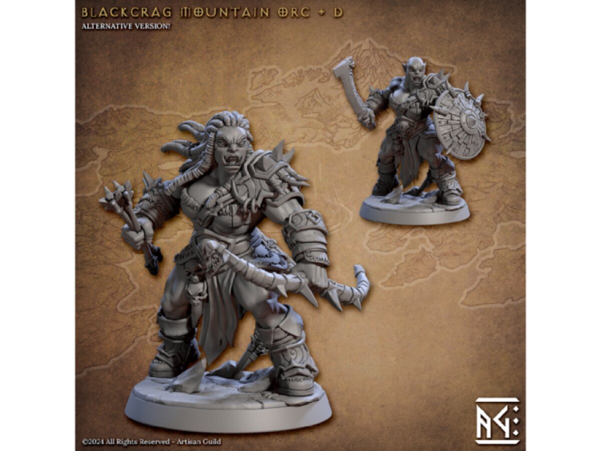Blackrog Mountain Orc D