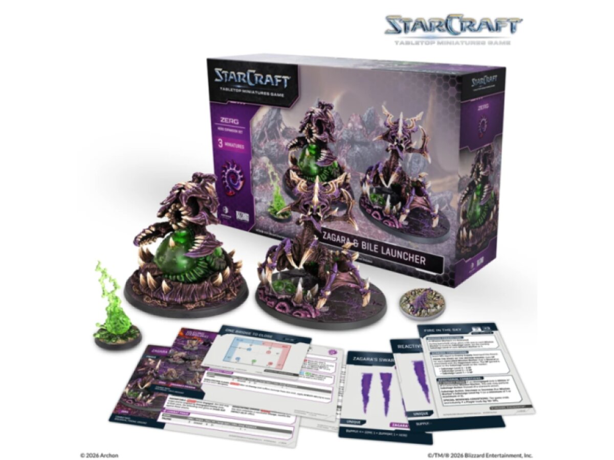 Starcraft TMG: Zagara Zerg - hero expansion set
