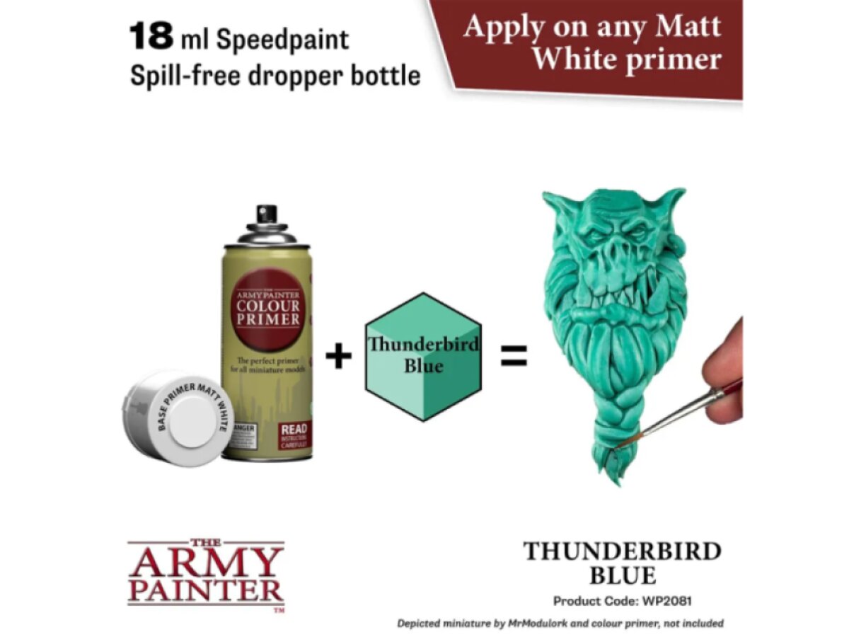 Army Painter: Speedpaint Thunderbird Blue 2.0