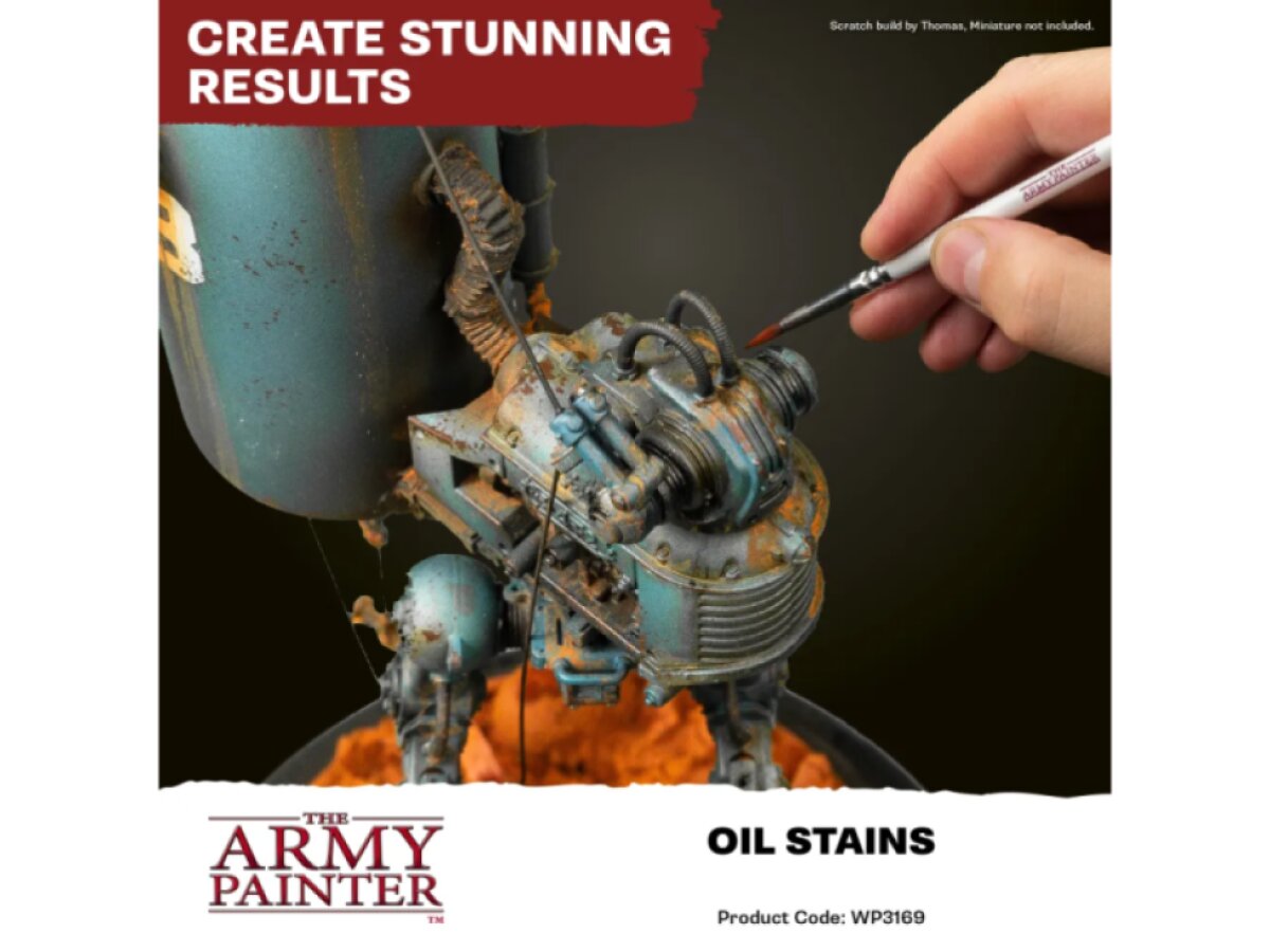 Army Painter: Fanatic Effects - Oil Stains