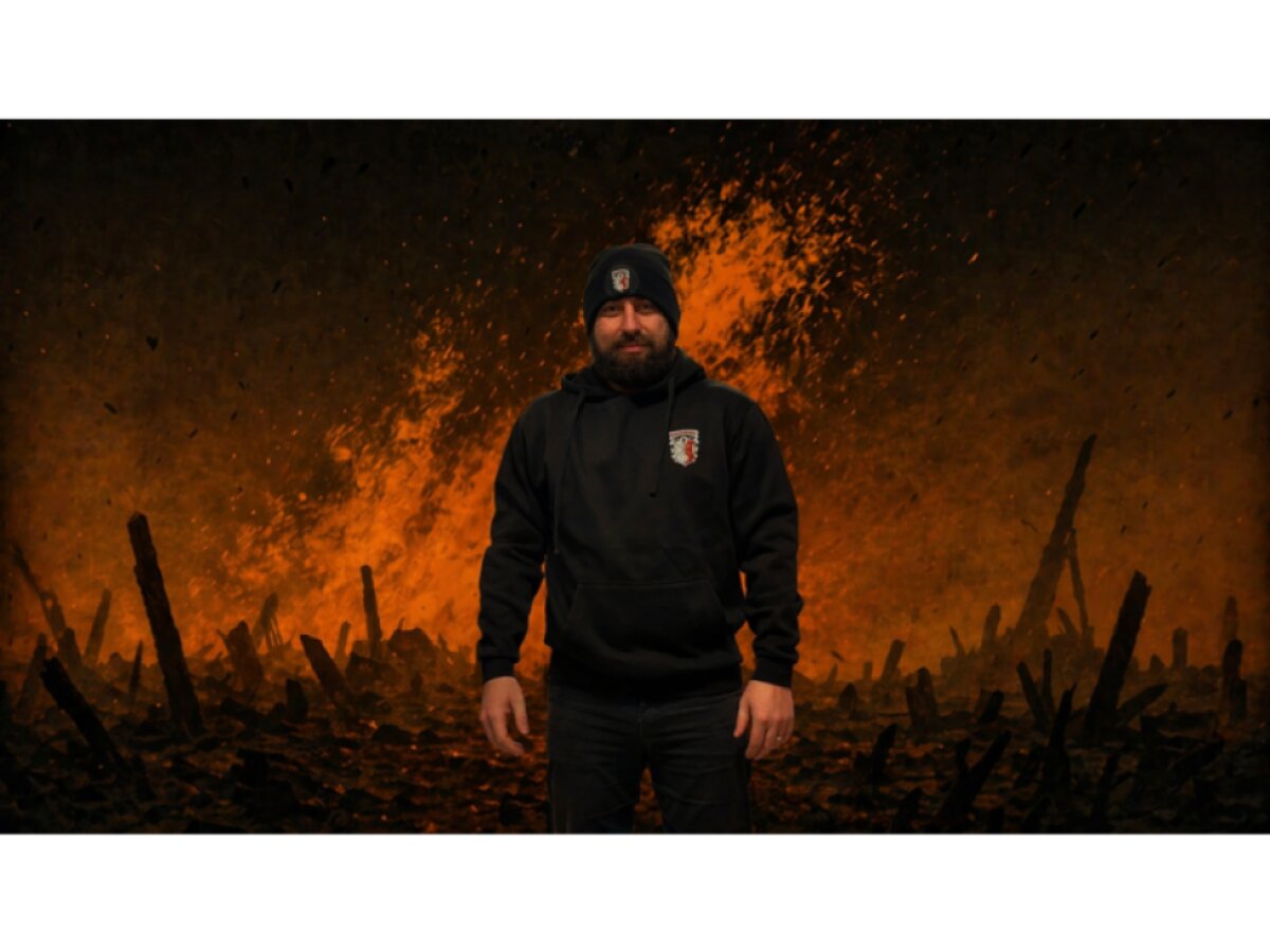 Mikina Cech Hačů (Černá)